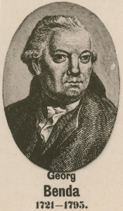Georg Benda (syväpaino) tekijältä English School