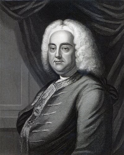 George Frideric Händel, kaivertanut Thomson (katso myös 377120) tekijältä English School