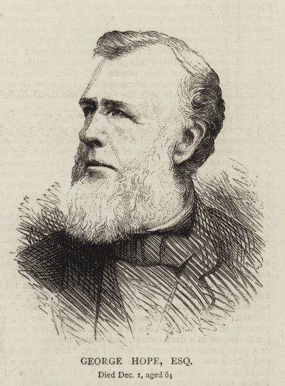 George Hope, Esquire (kaiverrus) tekijältä English School