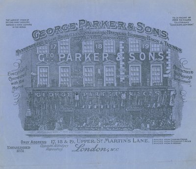George Parker & Sons -kauppa tekijältä English School