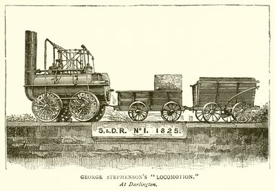 George Stephensons -liike. Darlingtonissa tekijältä English School