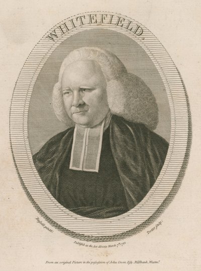 George Whitefield, MA, yksi metodismin perustajista tekijältä English School