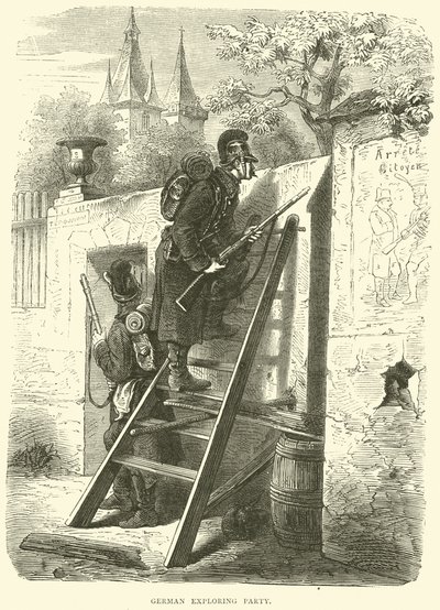 Saksalainen tutkimusryhmä, lokakuu 1870 tekijältä English School