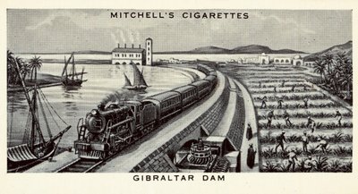 Gibraltarin pato (litho) tekijältä English School