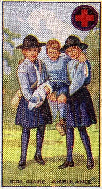 Tyttöoppaan ambulanssimerkki, 1923 tekijältä English School
