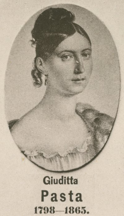 Giuditta Pasta (syväpaino) tekijältä English School