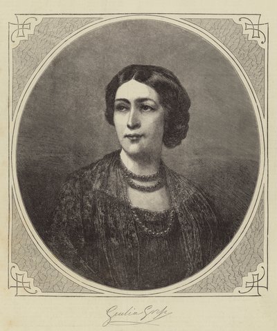 Giulia Grisi (kaiverrus) tekijältä English School