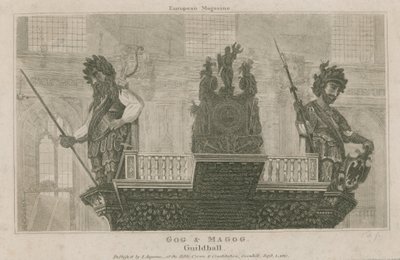 Gog ja Magog, Guildhall, Lontoo tekijältä English School