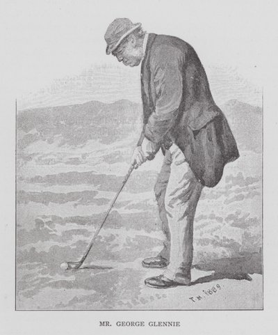 Golf: herra George Glennie (litografia) tekijältä English School