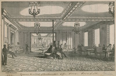 Grand British and Continental Coffee House, Cornhill tekijältä English School