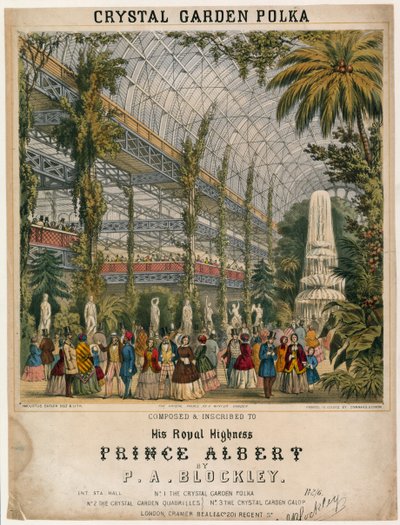 Suuri näyttely, 1851, Crystal Garden Polka tekijältä English School