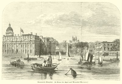 Greenwich Hospital, ikääntyneiden ja haavoittuneiden merimiesten koti tekijältä English School