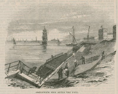 Greenwich Pier kaatumisen jälkeen tekijältä English School