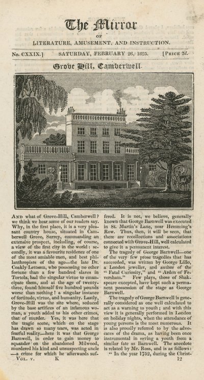Grove Hill Camberwellissa tekijältä English School