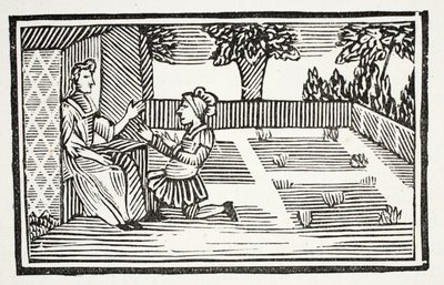 Guy Courts Fair Phyllis, kuvitus Chapter-books of the Eighteenth Century John Ashton, pub. 1882 tekijältä English School