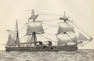 HMS Alexandra, The National Encyclopaediasta, julkaisija William Mackenzie, Lontoo, 1800-luvun loppu tekijältä English School
