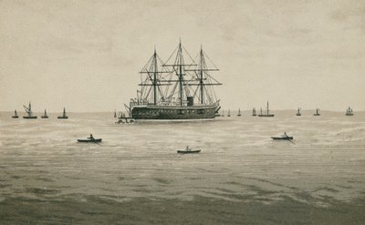 HMS Penelope (litografia) tekijältä English School