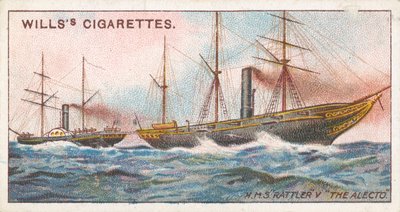 H.M.S. "Rattler" V "The Alecto" tekijältä English School