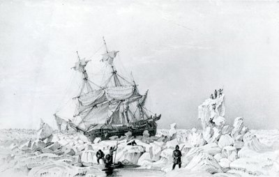 HMS Terror pidettiin jäällä tekijältä English School