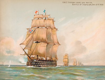 HMS:n voitto Trafalgarin taistelussa tekijältä English School