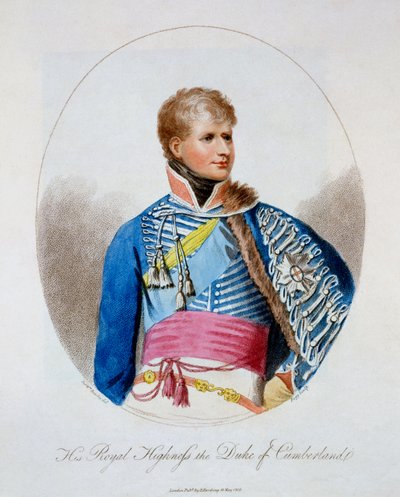 HRH Cumberlandin herttua, 1806 tekijältä English School