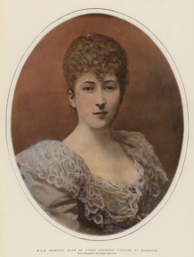 H R H Walesin prinsessa Maud, Tanskan prinsessa Charles (värilitho) tekijältä English School