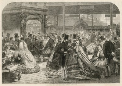 Puolen kruunun päivä kansainvälisessä näyttelyssä 1862 tekijältä English School