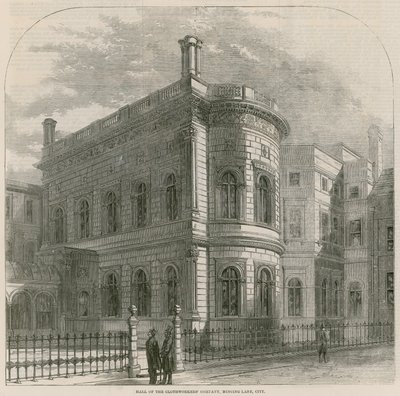 Hall of the Clothworkers Company, Mincing Lane, Lontoo tekijältä English School
