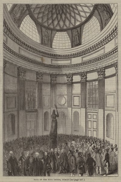 Hall of the Four Courts, Dublin tekijältä English School