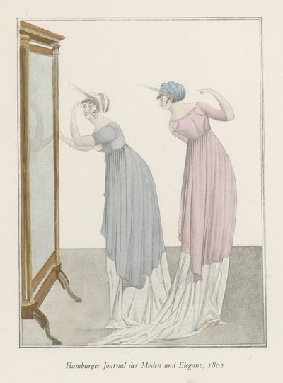 Hampurin muodin ja eleganssin lehti, 1802 tekijältä English School