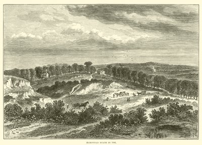 Hampstead Heath vuonna 1840 (kaiverrus) tekijältä English School