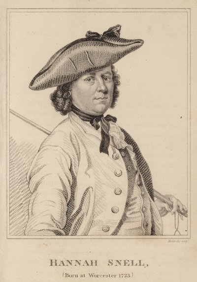 Hannah Snell, syntynyt Worcesterissa 1723 tekijältä English School