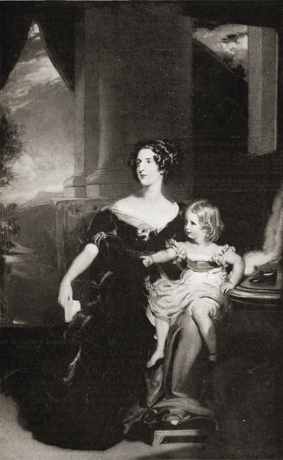 Harriet Sutherlandin herttuatar (1806-68) tekijältä English School