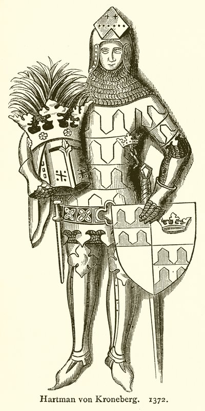 Hartmann von Kronenberg. 1372 tekijältä English School