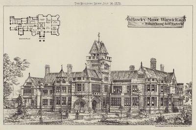 Haseley Manor, Warwick (kaiverrus) tekijältä English School