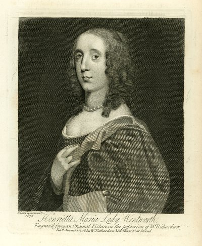 Henrietta Maria, Lady Wentworth tekijältä English School