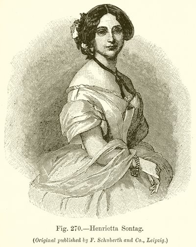 Henrietta Sontag tekijältä English School