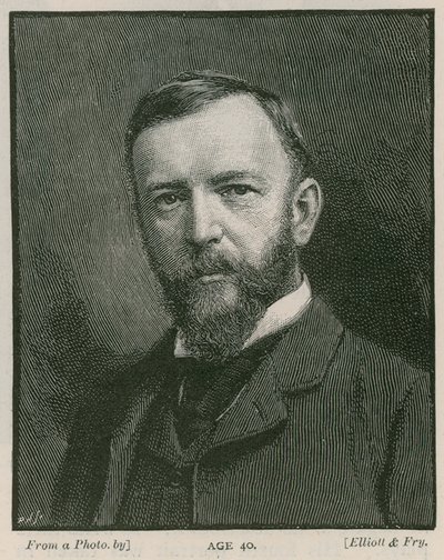 Henry Arthur Jones, näytelmäkirjailija, 40-vuotias tekijältä English School