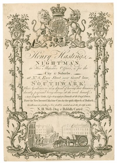 Henry Hastings, Nightman, kauppakortti tekijältä English School