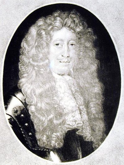 Henry Howard (1628-84) 6. Norfolkin herttua, kuvitus teoksesta Portraits of Characters Illustrious in British History, kaiverrus Richard Earlom (1743-1822) ja Charles Turner (n.1775-1857) (mezzotint) tekijältä English School