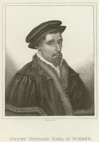 Henry Howard, Earl of Surrey (kaiverrus) tekijältä English School