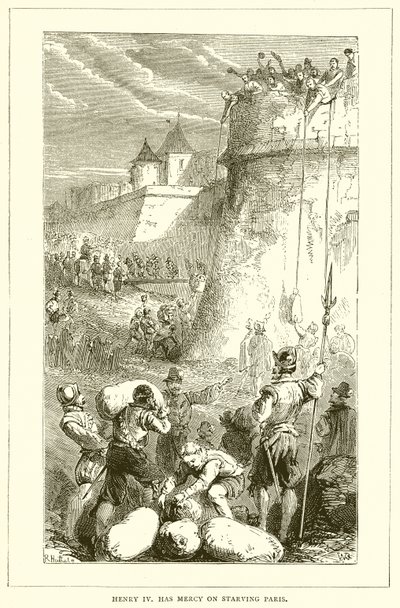 Henry IV on armollinen nälkään näkevälle Pariisille tekijältä English School