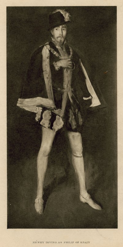 Henry Irving, näyttelijä, Philip of Spain tekijältä English School