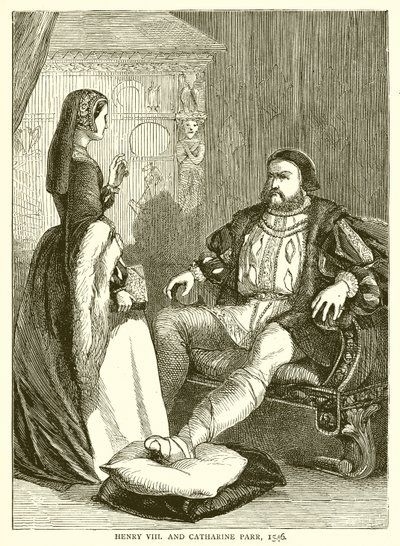 Henry VIII ja Catharine Parr, 1546 tekijältä English School