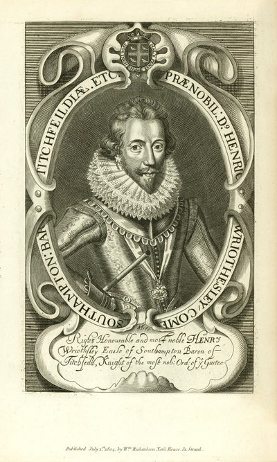 Henry Wriothsley, Southamptonin jaarli tekijältä English School