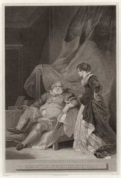 Henry 8th ja Catharine Parr tekijältä English School