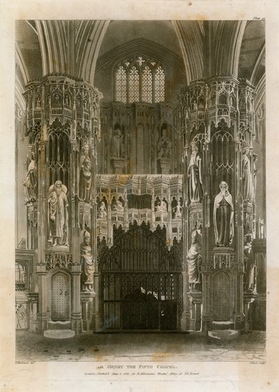 Henry Fifth Chapel, Westminster Abbey tekijältä English School