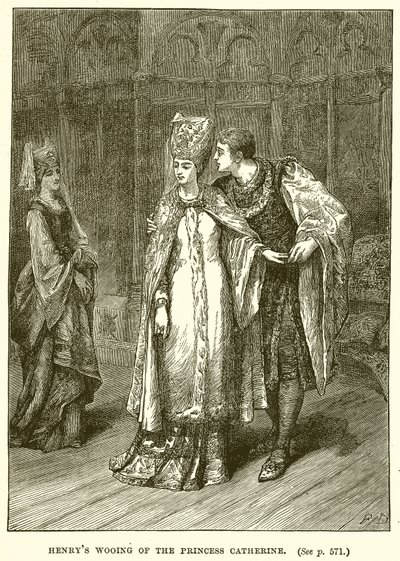 Prinsessa Catherinen Henrys Wooing tekijältä English School