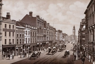 High Street, Belfast (litho) tekijältä English School