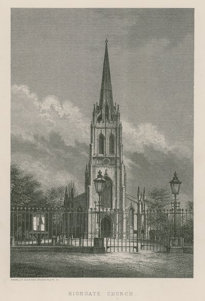 Highgate Church, Lontoo tekijältä English School